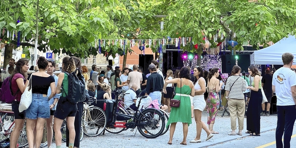 In Wiedikon und generell in der Stadt ist im Sommer viel los. Auch das Brupbacherplatz-Fest lockte viele Menschen an.