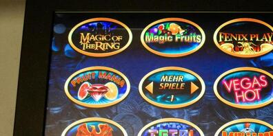 Ein solches Geldspielgerät mit der Plattform "Vegas Multigame Offline" ist bei einer Hausdurchsuchung in Kestenholz SO beschlagnahmt worden. (Symbolbild)