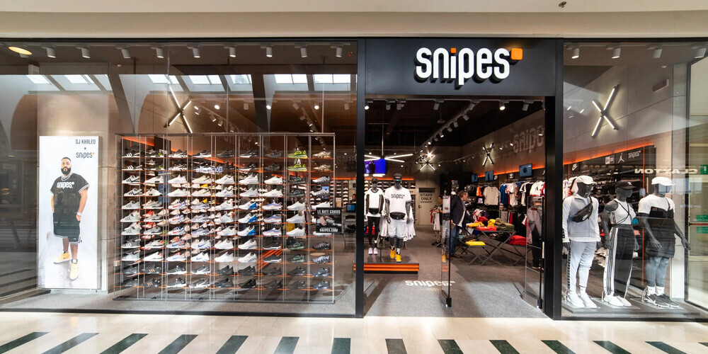 Der deutsche Modehändler «Snipes» eröffnet ein Geschäft in der Shopping Arena.