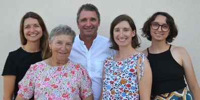 The Roth Family Karin, Sonja, Marlene, Hanny und Ruedi Roth