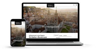 St.Gallen-Bodensee-Tourismus lädt dazu ein, die neuen Portale zu entdecken