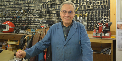 Eine Lebensaufgabe: Seit vier Jahrzehnten bringt Ermete Galante in Mels Lädiertes wieder auf Vordermann.