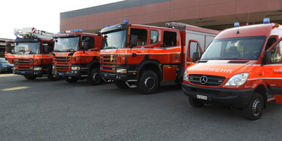 Feuerwehrdepots auch im Linthgebiet haben eine stromunabhängige Notalarmierung erhalten. (Archivbild)