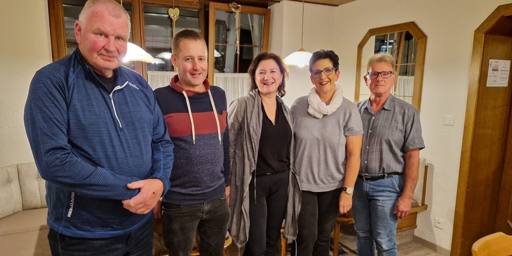 Von links nach rechts: Peter Müller, Fabian Herter, Cornelia Heule, Elisabeth Thurnheer und Hansruedi Köppel