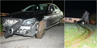 Beim Unfall entstand Sachschaden von rund 12'000 Franken. 