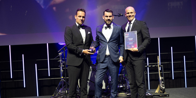 Die Vertreter des FC Staad mit dem Fairness Award