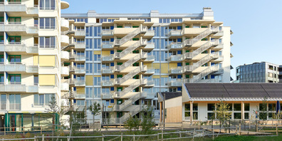 So sehen die neuen Wohnbauten aus.