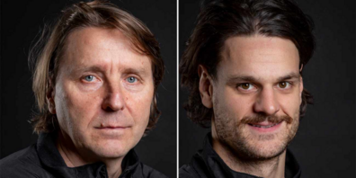 Co-Trainer Cédric Hüsler (rechts) übernimmt per sofort die 1. Mannschaft von Head Coach Albert Malgin (links).