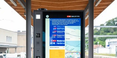 An 113 kleinen Bahnhöfen werden Perronanzeiger sukzessive durch moderne Kundeninformationsgeräte, sogenannte Smart Information Displays (SID), ersetzt.