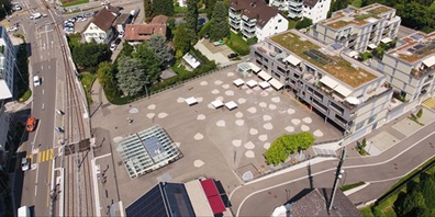 Die Räumlichkeiten auf dem Chilbiplatz können mehrfach genutzt werden.