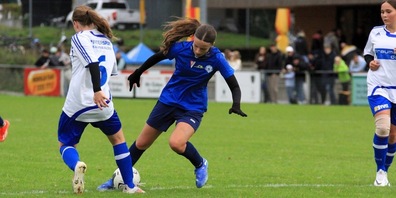 Die Spielerinnen des FF17-Teams in Aktion 