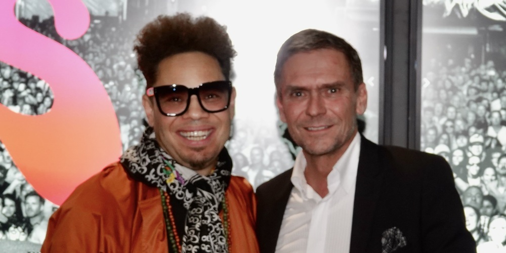 Festival-Partner Reto Caviezel (r) und Marc Sway: «Lake und Sound wird fröhlich, friedlich und farbig.»