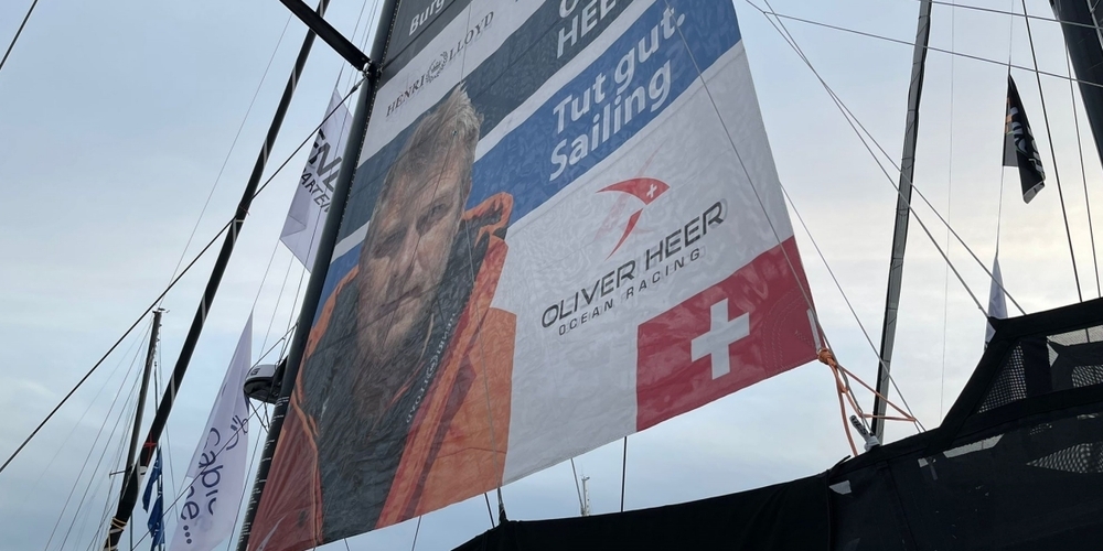 Mast- und Schotenbruch: Oliver Heer sticht am Sonntag in See.