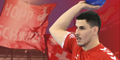 Ohne Wettkampfglück: die Schweiz (im Bild Luka Maros) muss sich mit einem Punkt begnügen.
