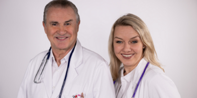 Papa Rindlisbacher mit Tochter Laura