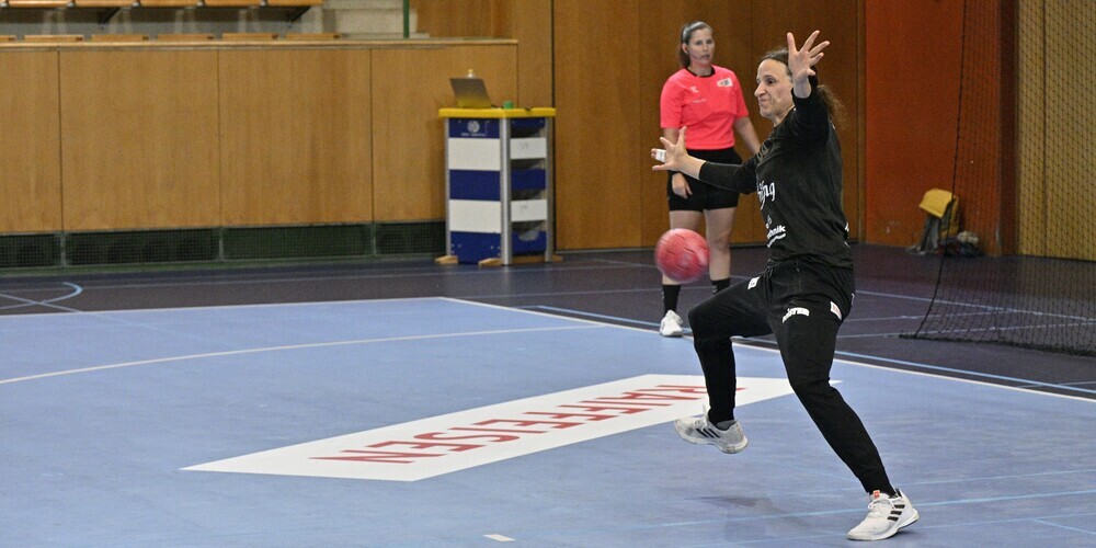 Manuela Brütsch bestreitet im Alter von 40 Jahren ihre erste Heim-EM.