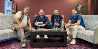 v.l.n.r.: Markus Stark, Yalc Yümlü, Natal Schnetzer und Remo Heller