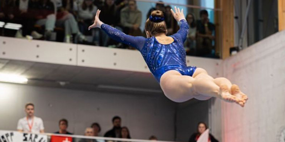 Jenny Ronner fliegt zur Bronzemedaille.