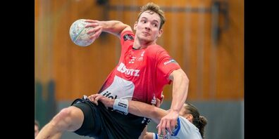 Rückraumspieler Martin Brezina traf am Mittwoch gegen Basel drei Mal.