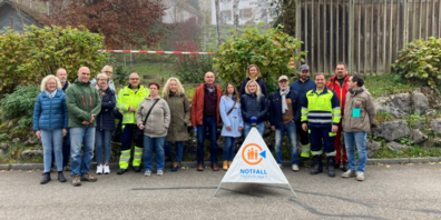 Notfalltreffpunkte: Am 9. November 2024 hatten die Verantwortlichen die erste Schulung. 