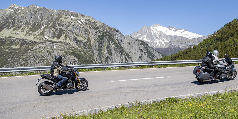 Der Oberalppass ist bei Motorradfahrern beliebt. (Archivaufnahme)