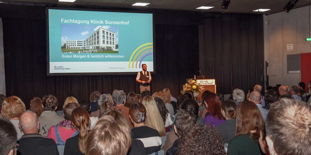 200 Personen folgten der Einladung zur Fachtagung der Klinik Sonnenhof.