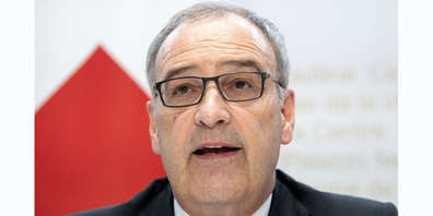 Bundespräsident Guy Parmelin setzt sich für eine nachhaltige Entwicklung in der Landwirtschaft ein. 