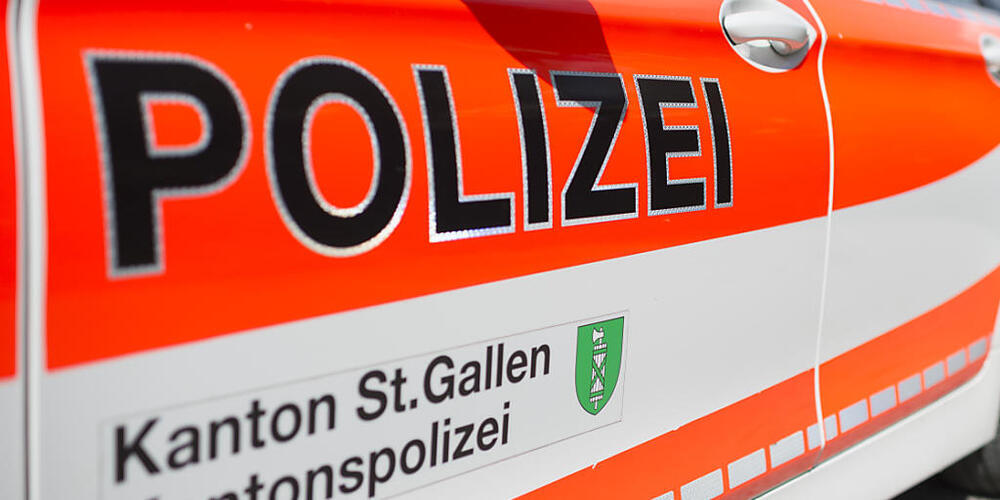 Die Kantonspolizei St. Gallen musste zu einem Unfall in Au ausrücken. (Symbolbild)