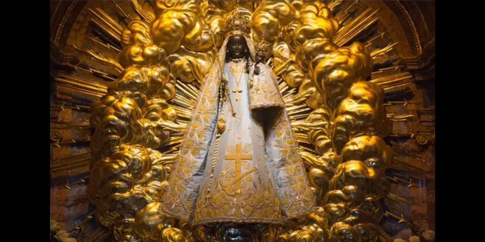 Zieht jedes Jahr tausende von Pilgern an: die schwarze Madonna von Einsiedeln