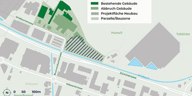 Die KEZO plant auf ihrem Gelände einen Ersatz-Neubau. Er soll 350 Mio. Franken kosten (+/- 20 Prozent).