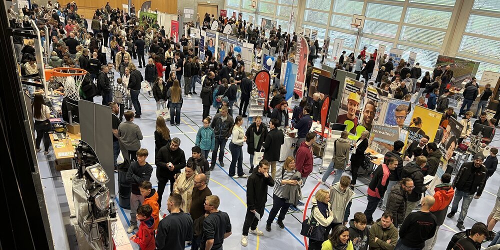 Die Mehrzweckhalle in Rorschacherberg war gut gefüllt.