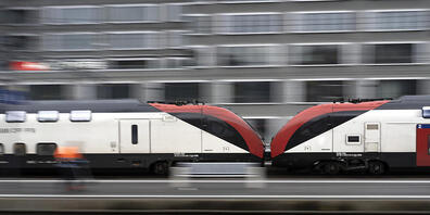 Die SBB bauen die Strecke Zürich-Kloten bis 2026 durchgehend doppelspurig aus. Das soll einen Viertelstundentakt ermöglichen. (Symbolbild)
