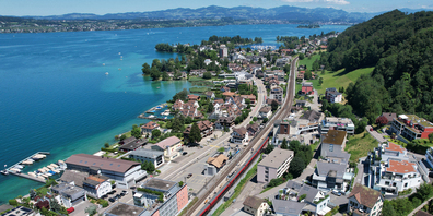 Mit Abstand am meisten Vermögensmillionäre wohnen in der Gemeinde Freienbach – 2380 an der Zahl.