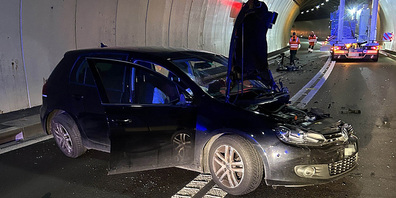 Die Fahrerin wurde leicht verletzt.