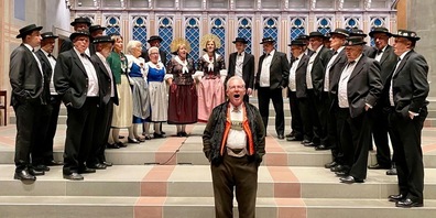 Der Jodlerclub Stadt St.Gallen sorgte für volle Klänge in der St.Laurenzenkirche.