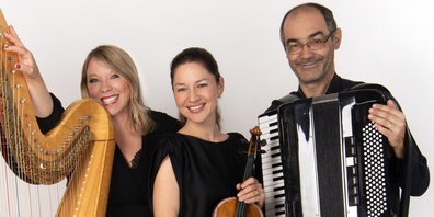 Trio Pegasus: Christelle Rachel Pechin, Karin Keiser Mazenauer und Paolo D’Angelo (v.l.). 