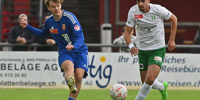Dario Marcon (links, hier gegen Kreuzlingen) war Torschütze im letzten Hinspiel.