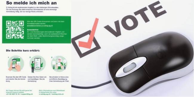 Wer in Schänis künftig elektronisch abstimmen möchte, kann sich jetzt anmelden.