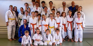 40 Judokas nahmen am Lagerwochenende teil.
