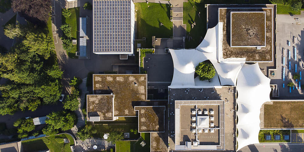 Im neuen HSG-Campus in St.Gallen sollen ab 2031 Räumlichkeiten für 3'000 Studierende, Dozierende und Mitarbeitende entstehen. (Archivbild)