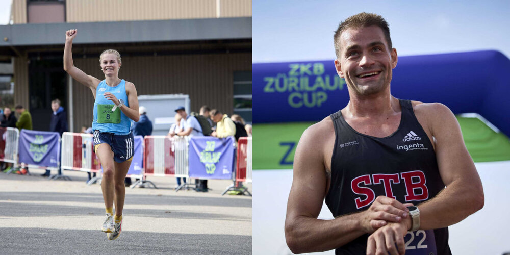 Janice Studler aus Jona und T-Roy Brown aus Bern sicherten sich mit jeweils einem 2. Platz beim Pfäffikersee-Lauf den Gesamtsieg des ZKB Zürilauf Cups 2024.
