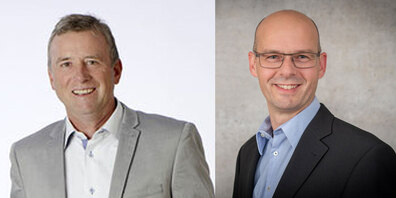 Martin Hämmerli (FDP) und Thomas Büsser (SVP) wollen wieder in den Gemeinderat von Schänis.