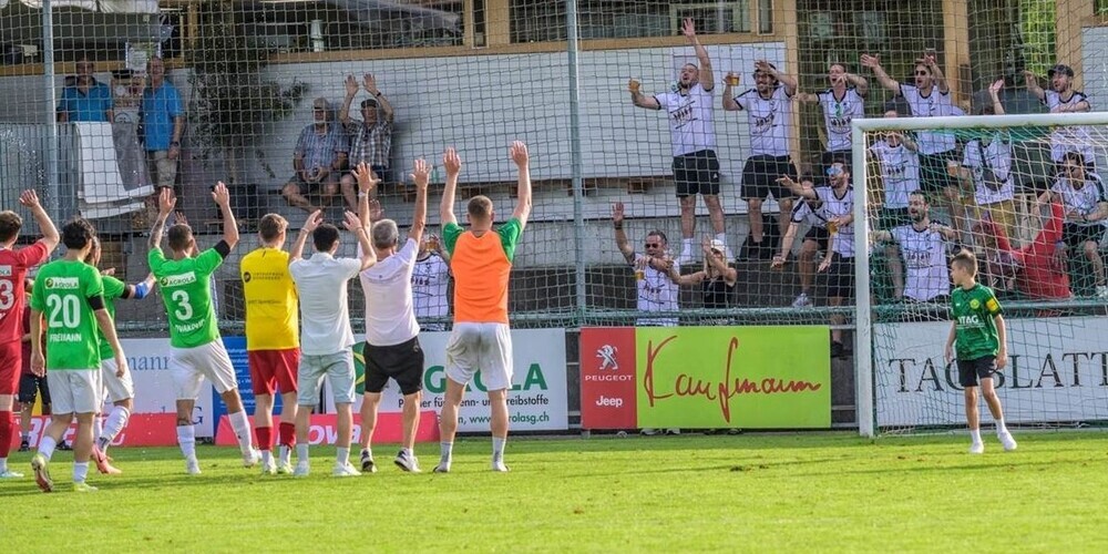 Da war die Welt noch in Ordnung: Der letzte Sieg, ein 3:0-Heimsieg gegen den FC Baden, datiert vom 31. August 2024.