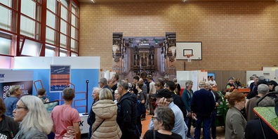 Die Gewerbeschau Kaltbrunn 2024 war bestens besucht.