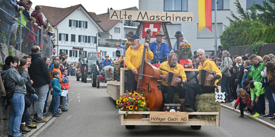 Für musikalische Unterhaltung an der Sennenchilbi war gesorgt.