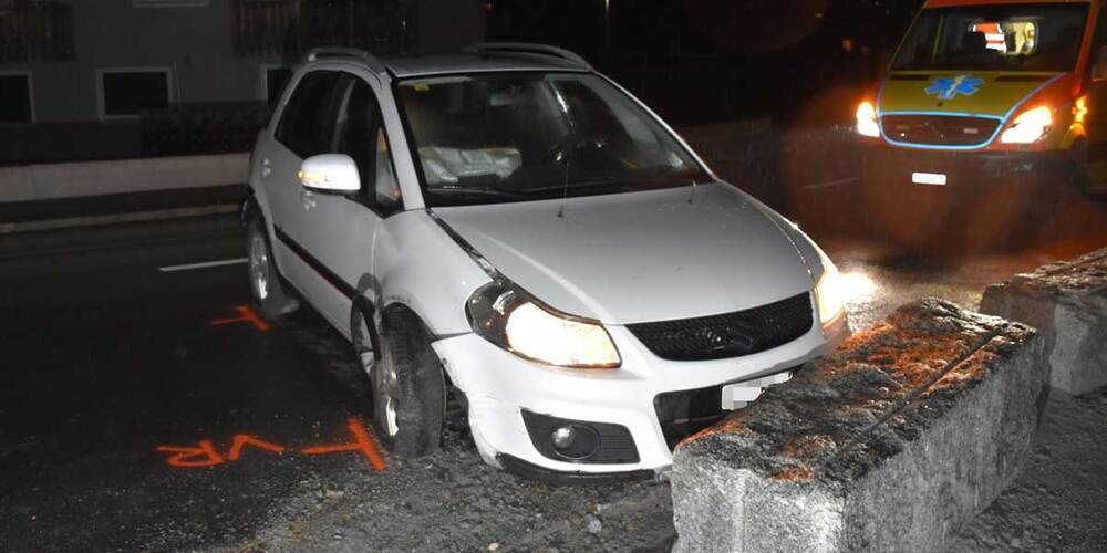 Verkehrsunfall in Vella