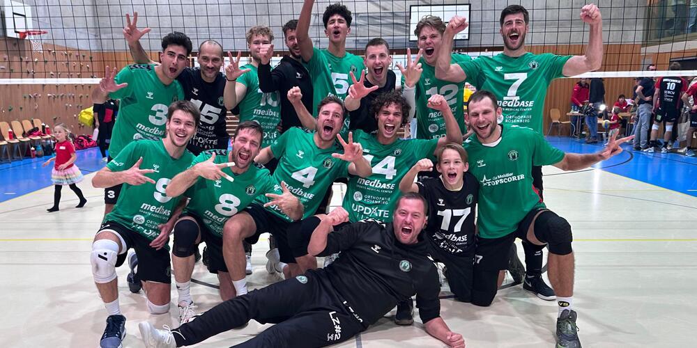 Die Partie, die im Rahmen der Qualifikationsrunde der NLA Volleyball League Männer 2024/2025 stattfand, endete nach einer Stunde und 44 Minuten.