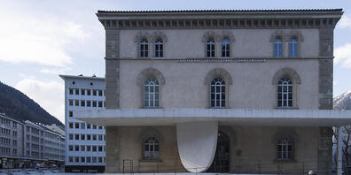 Das Grossratsgebäude in Chur.