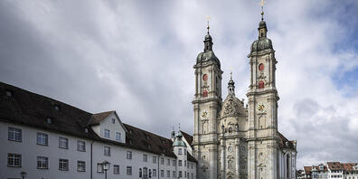 Das Bistum St. Gallen und der katholische Konfessionsteil haben ein Schutzkonzept in die Vernehmlassung gegeben. Im Bild zu sehen ist die Kathedrale von St. Gallen. (Archivbild)