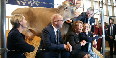 2023 war Bundesrätin Karin Keller-Sutter an der Eröffnungsfeier mit dabei.